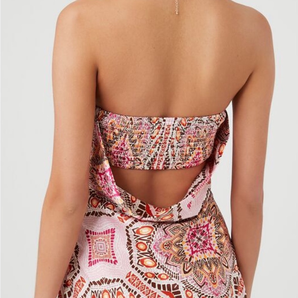 NWT strapless pattern dress - Picture 3 of 3